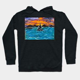 Sailing at Sunset Hoodie